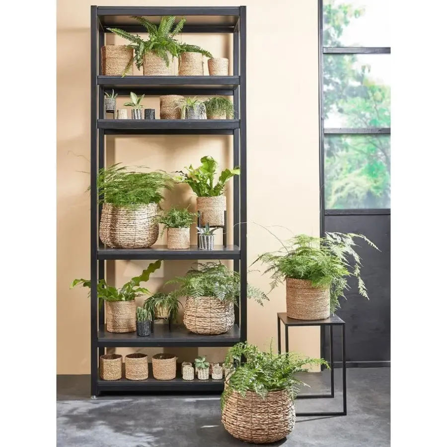 Bloempotten|Bloempotten Voor Binnen-Mica Decorations Atlantic Mand voor Planten Set van 3