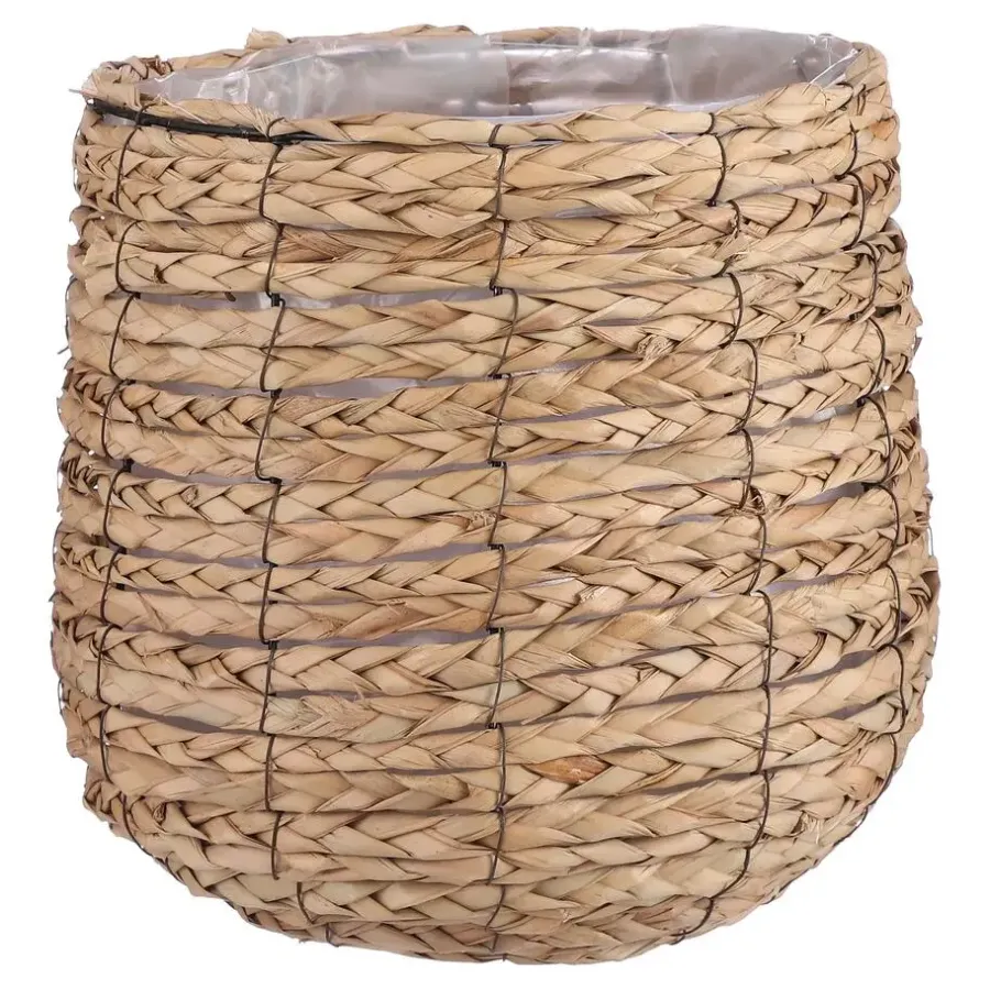 Mica Decorations Avalon Mand voor Planten - H31 x Ø30 cm - Lichtbruin