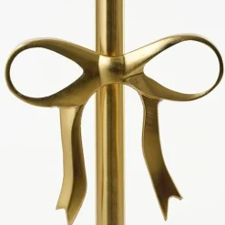 Bijzettafels-Mica Decorations Bijzettafel - H57 x Ø25 cm - Gerecycled Aluminium - Goud
