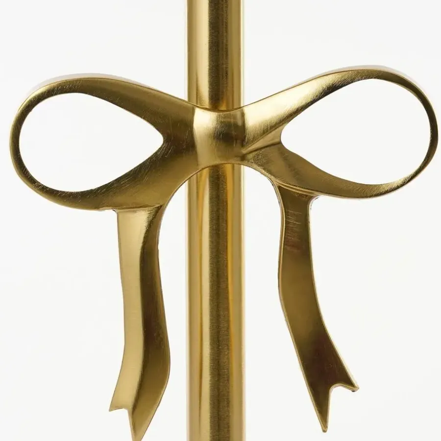 Bijzettafels-Mica Decorations Bijzettafel - H57 x Ø25 cm - Gerecycled Aluminium - Goud