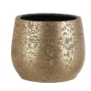 Bloempotten Voor Binnen-Mica Decorations Bloempot - goudkleurig - keramiek - 25 x 20 cm