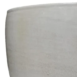 Bloempotten Voor Binnen-Mica Decorations Bloempot - lichtgrijs - keramiek - 28 x 26 cm