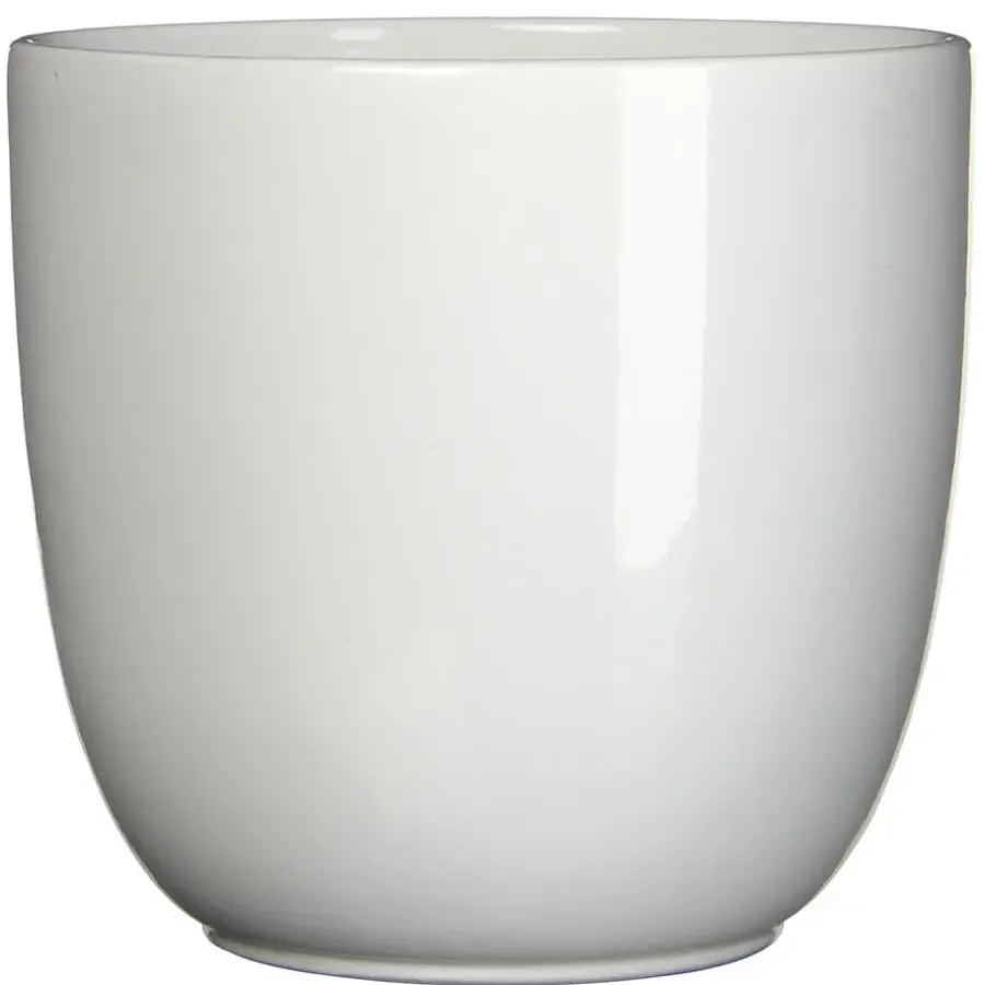 Mica Decorations Bloempot/plantenpot - keramiek - D35 cm x H31.5