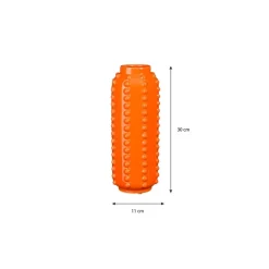 Vazen-Mica Decorations Boaz Vaas - H30 x Ø11 cm - Keramiek - Oranje