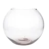 Vazen-Mica Decorations Bolvaas - kom - transparant - glas - 23 x 30 cm