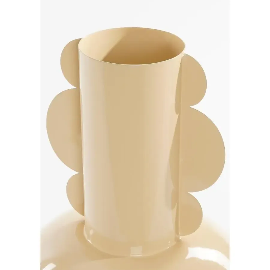 Vazen-Mica Decorations Boyd Vaas - H36 x Ø25 cm - Beige