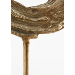 Beelden-Mica Decorations Curla Woondecoratie - L23 x B15 x H46 cm - Goud