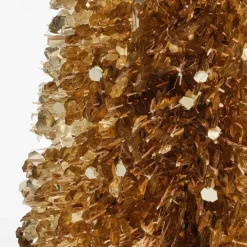 Kerstbomen-Mica Decorations Decoratie Kerstboom - H60 x Ø19 cm - Champagne