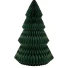 Kerstbomen-Mica Decorations Decoratie Kerstboom - H212 x Ø120 cm - Papier - Groen