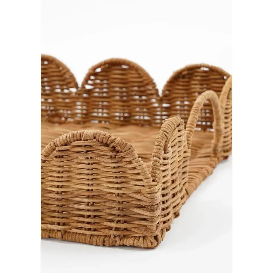 Mica Decorations Eleta Dienblad - Set van 2 - L50 x B35 x H8 cm