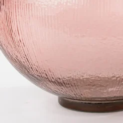 Vazen-Mica Decorations Firenza Fles Vaas - H42 x Ø34 cm - Lichtroze