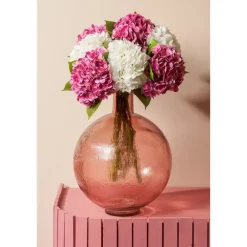 Vazen-Mica Decorations Firenza Fles Vaas - H42 x Ø34 cm - Lichtroze