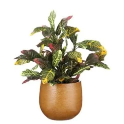 Bloempotten Voor Binnen-Mica Decorations Gabriel bloempot Oker