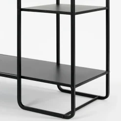 Wandrekken-Mica Decorations Jules Open kast - L76 x B30 x H178 cm - Zwart