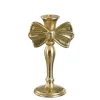 Kandelaars En Windlichten-Mica Decorations Kandelaar - L11 x B8 x H20 cm - Aluminium - Goud