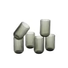 Waterglazen-Mica Decorations Merlot Drinkglas - Set van 6 - 400 ml - Grijs