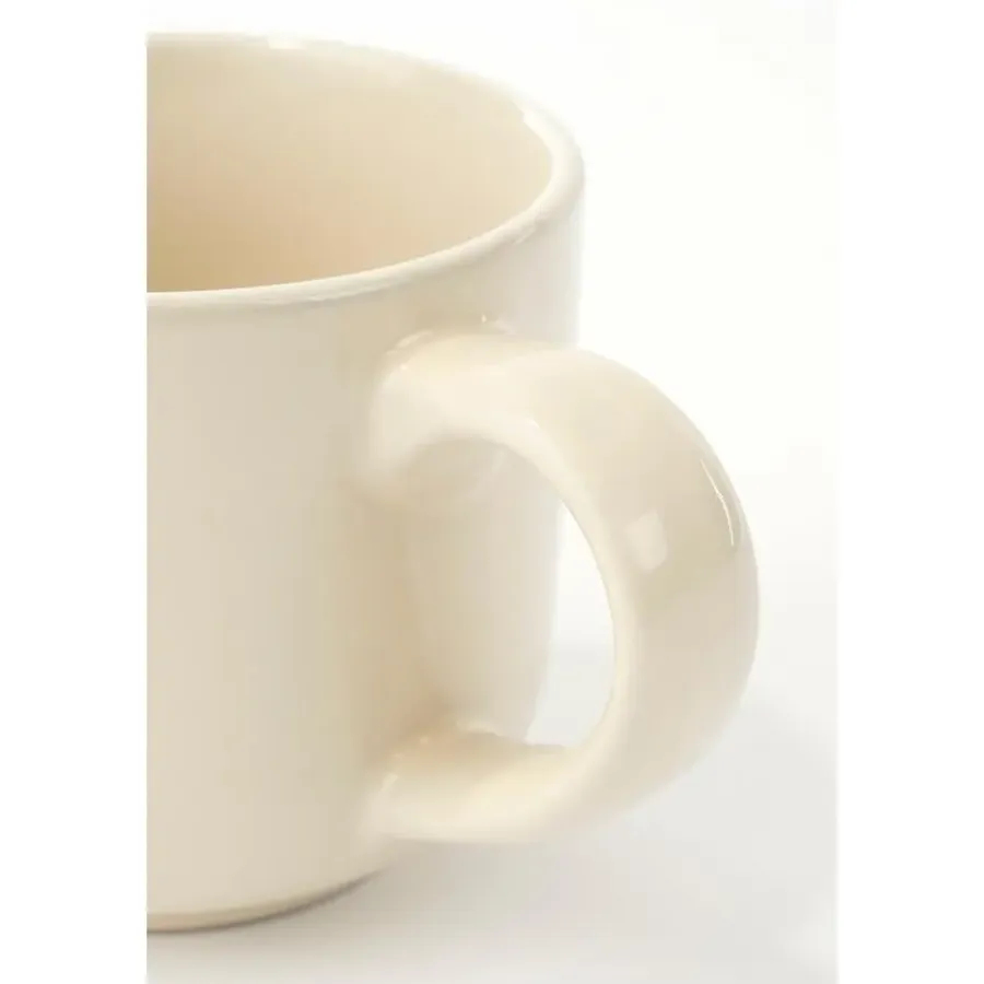 Mica Decorations Ozzu Serviesset 4 Persoons - Steengoed - Off-white