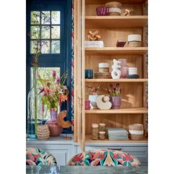 Beelden-Mica Decorations Petra Decoratie - L39 x B21 x H8 cm - Hout - Bruin
