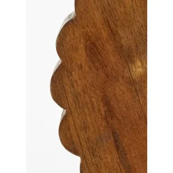 Beelden-Mica Decorations Petra Decoratie - L39 x B21 x H8 cm - Hout - Bruin