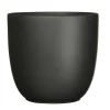 Bloempotten|Bloempotten Voor Binnen-Mica Decorations Planten/bloempot Tusca - Zwart - D22/H20 cm