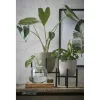 Bloempotten|Bloempotten Voor Binnen-Mica Decorations Plantenpot - bruin - keramiek - 25 x 23 cm