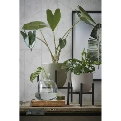 Bloempotten|Bloempotten Voor Binnen-Mica Decorations Plantenpot - bruin - keramiek - 25 x 23 cm