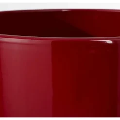 Bloempotten|Bloempotten Voor Binnen-Mica Decorations Plantenpot - rood - keramiek - 28 x 25 cm