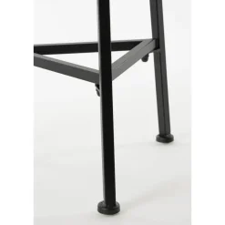 Mica Decorations Plantentafel - H80 x Ø30 cm - Metaal - Zwart