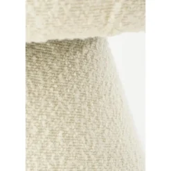 Poefen-Mica Decorations Poef - H46 x Ø49 cm - Off White