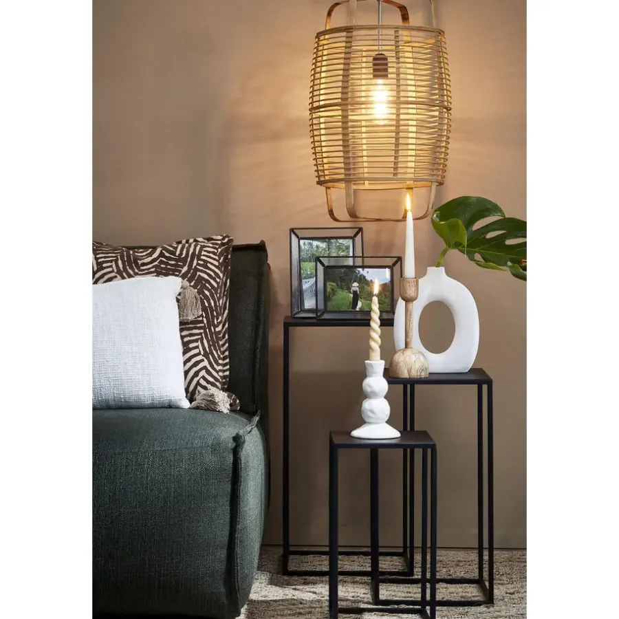 Mica Decorations Quinty Bijzettafel - Set van 3 - Zwart