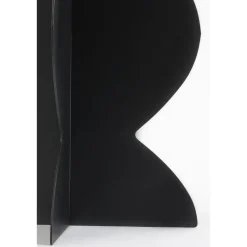 Mica Decorations Rafi Bijzettafel - H50 x Ø40 cm - IJzer - Zwart
