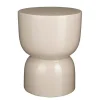 Mica Decorations Stage Bijzettafel - H45 x Ø35 cm - Cement - Beige