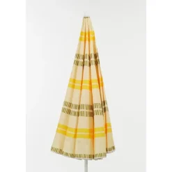 Parasols-Mica Decorations Strandparasol - H180 x Ø160 cm - Geel