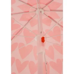 Mica Decorations Strandparasol - H180 x Ø160 cm - Roze