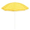 Parasols-Mica Decorations Strandparasol - H180 x Ø160 cm - Geel