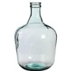 Mica Decorations Vaas Diego - flessenhals - gerecycled glas - 42 cm