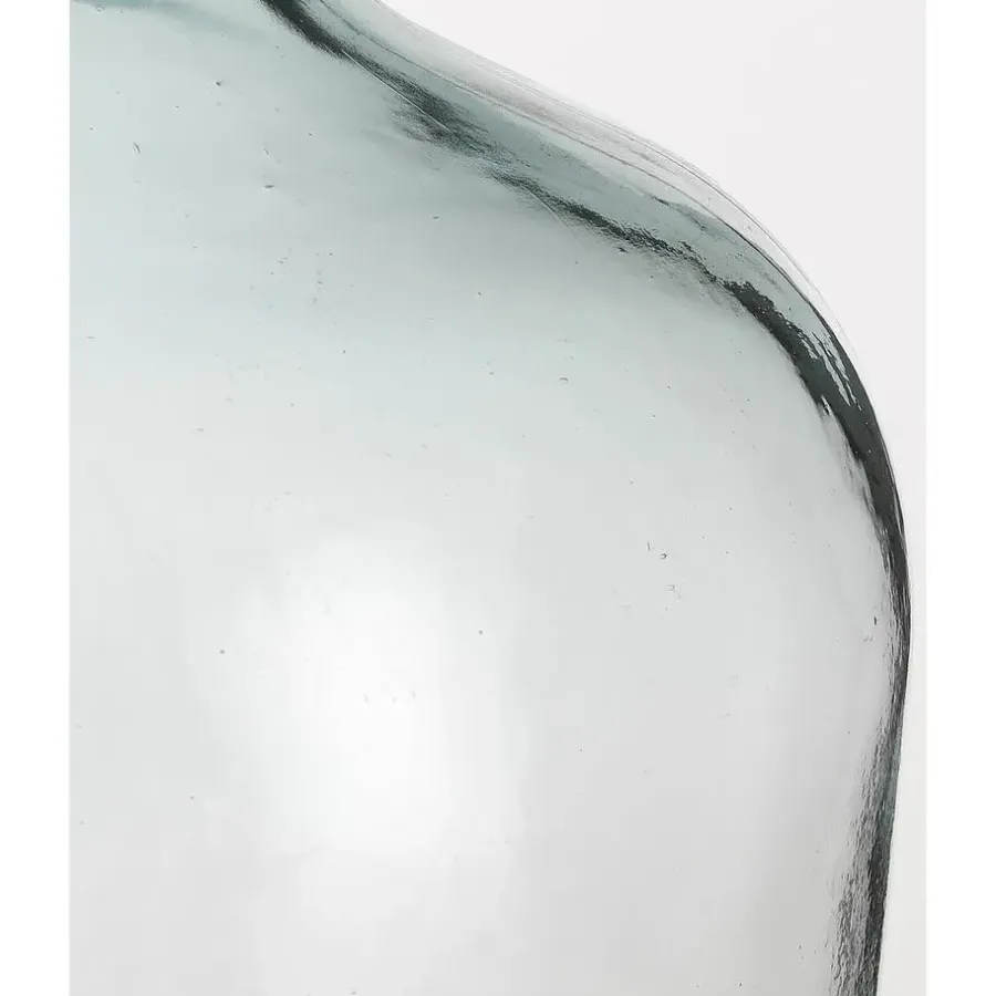 Mica Decorations Vaas Diego - flessenhals - gerecycled glas - 42 cm