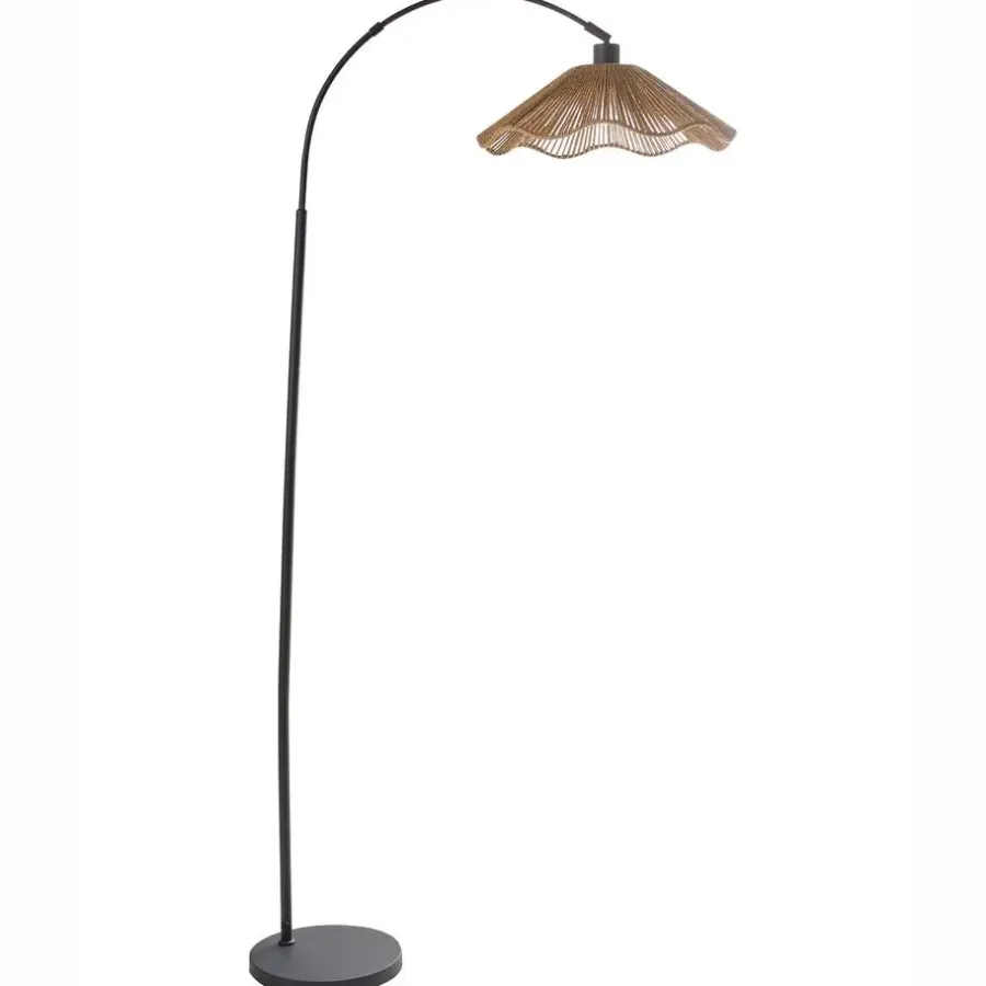 Staande Lampen-Leen Bakker MIGORI - Staande lamp - Naturel - Papier
