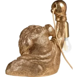 Tafellampen-Leen Bakker MIKE - Tafellamp - Goud - Polyresin