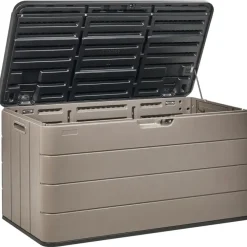 Leen Bakker MILIES - Kussenbox - Bruin - 116 x 60 cm - Synthetisch materiaal