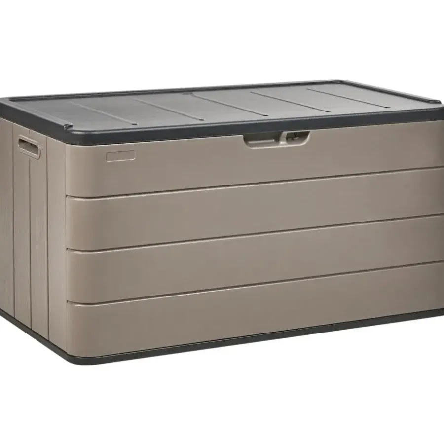 Leen Bakker MILIES - Kussenbox - Bruin - 116 x 60 cm - Synthetisch materiaal