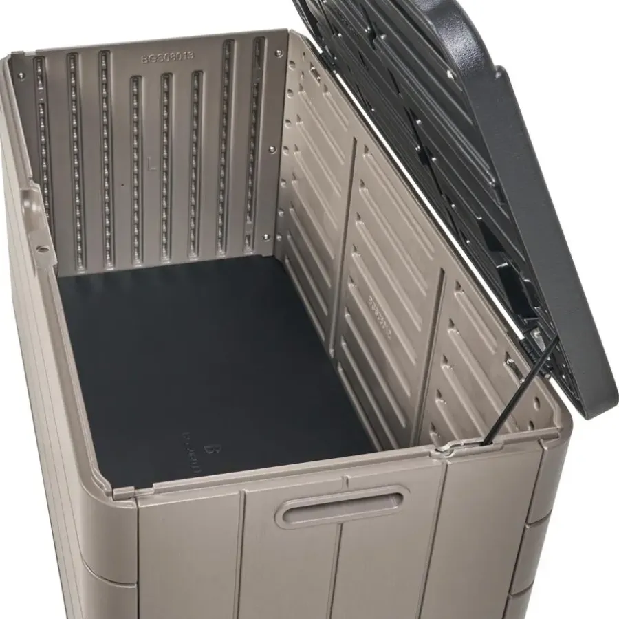 Leen Bakker MILIES - Kussenbox - Bruin - 116 x 60 cm - Synthetisch materiaal