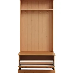 Dorel Home Mille - Garderobe met 1 klepdeur in grenen