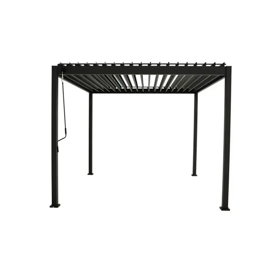 Mirador Basic terrasoverkapping 300 x 300 cmantraciet