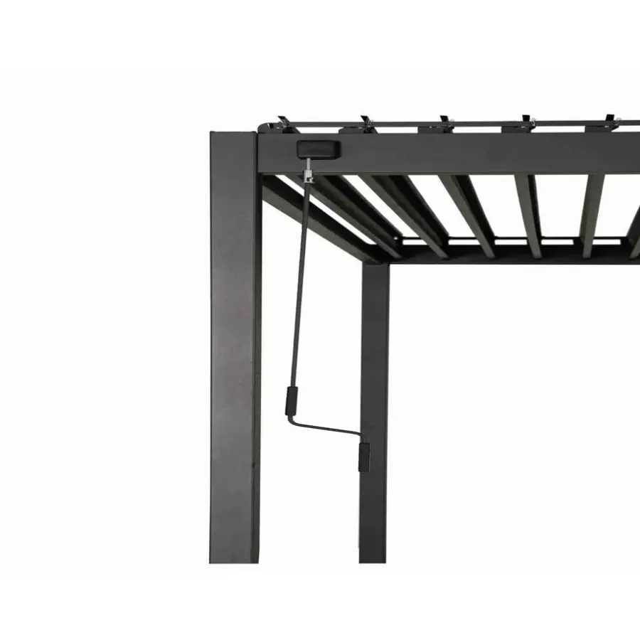 Mirador Basic terrasoverkapping 300 x 300 cmantraciet