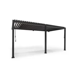 Mirador Deluxe overkapping muur 300 x 530 cm antraciet