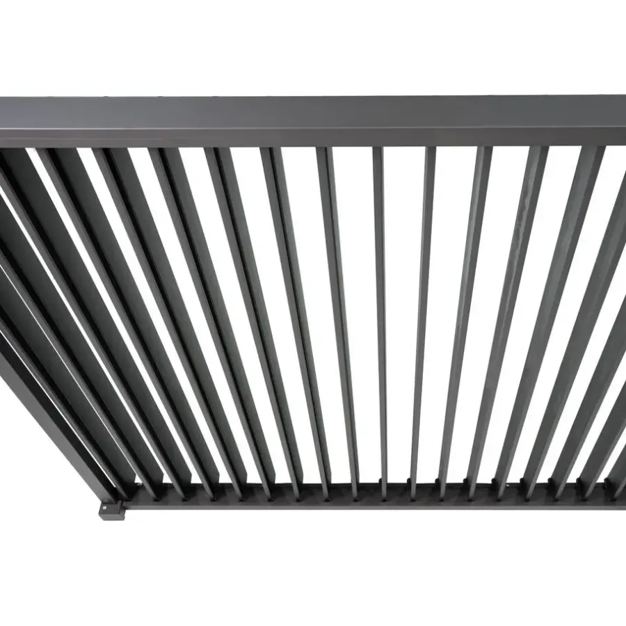 Mirador Deluxe overkapping muur 300 x 530 cm antraciet