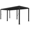 Mirador Deluxe terrasoverkapping 300 x 600 cm antraciet