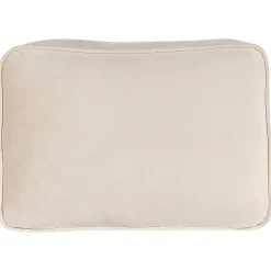 Beliani MIRAMAS - Chaise longue - Beige - Rechterzijde - Fluweel