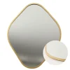 Spiegels-MISOU Spiegel Organische Vorm Goud 25x34cm